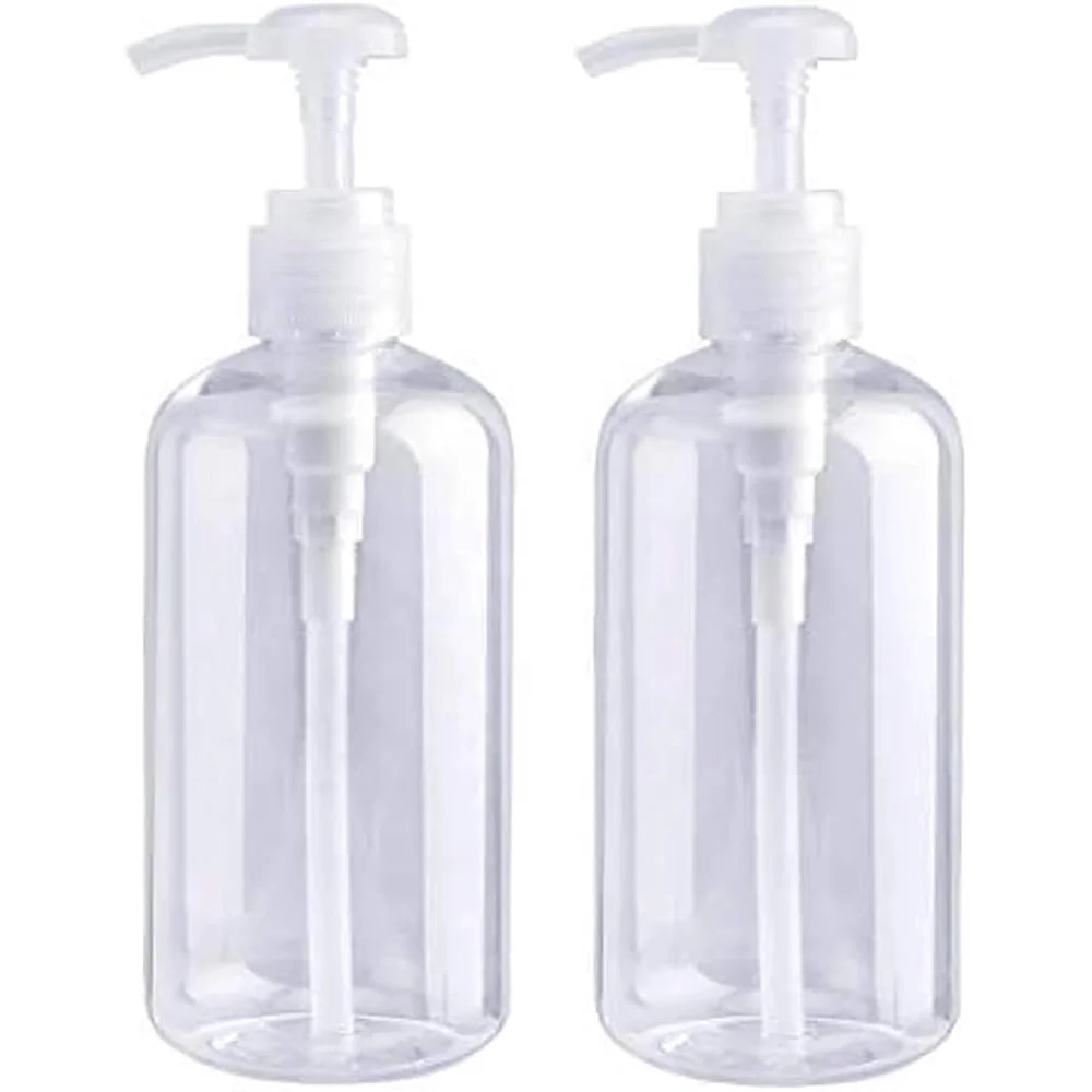 New Design Cosmetic Shampoo Body Wash Shower Gel Essential Oil Plastic Rectangle Soft Touch Squeeze Bottle With Cap 350Ml