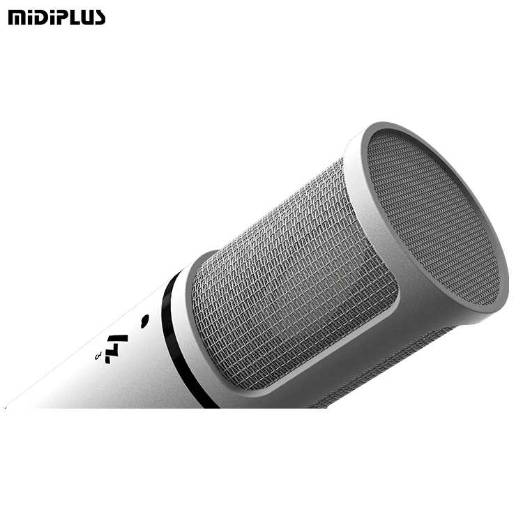 Midiplus HZ3 Hot Sale Studio Microphone Professional Recording Condenser Microphone for Personal Recording Online Live Streaming