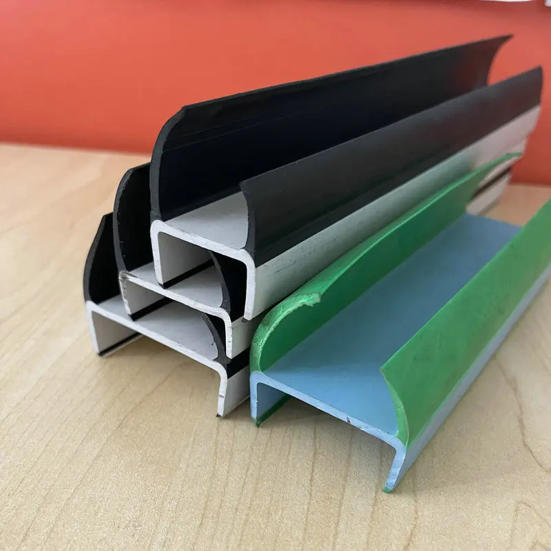 Type H/U/F Shape Refrigerated Truck Container Door Edge Protection Rubber Profile Pvc Sealing Strip