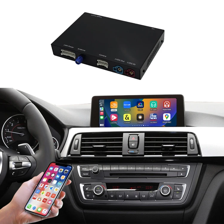 Автомобильные гаджеты мультимедийный видеоинтерфейс беспроводной CarPlay F35 для системы BMW NBT 2012-2018