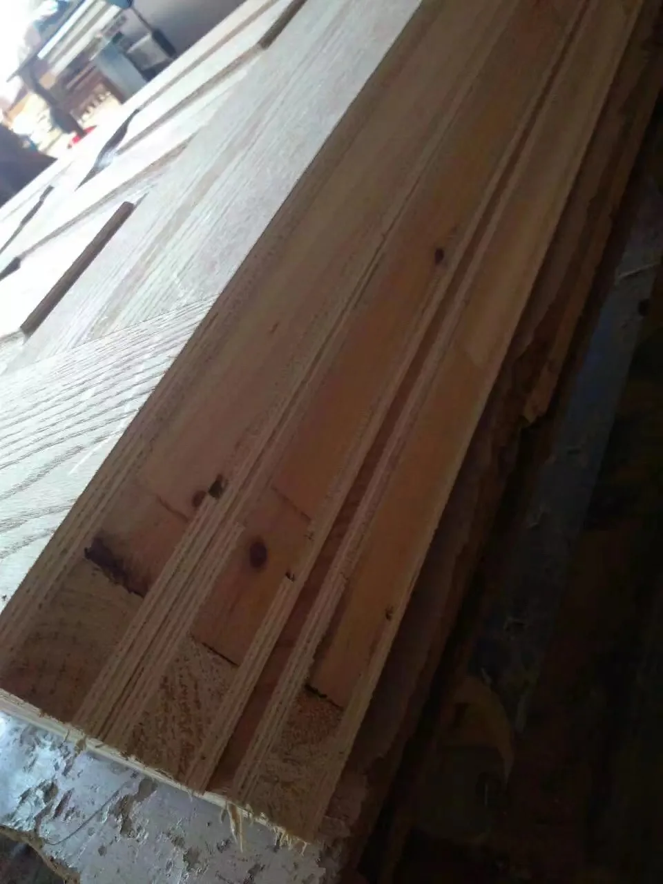 factory High Quality wood door 44MM Block Board for Door Core