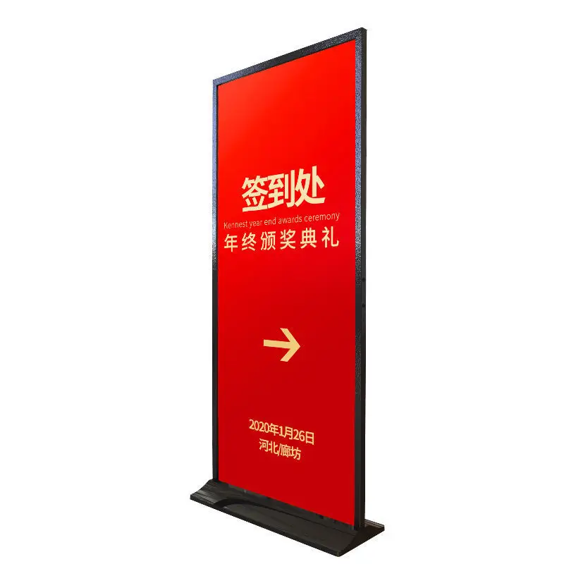 Portable roll up banner printing Retractable Metal Roll Up Banner Stand retractable banner with frame