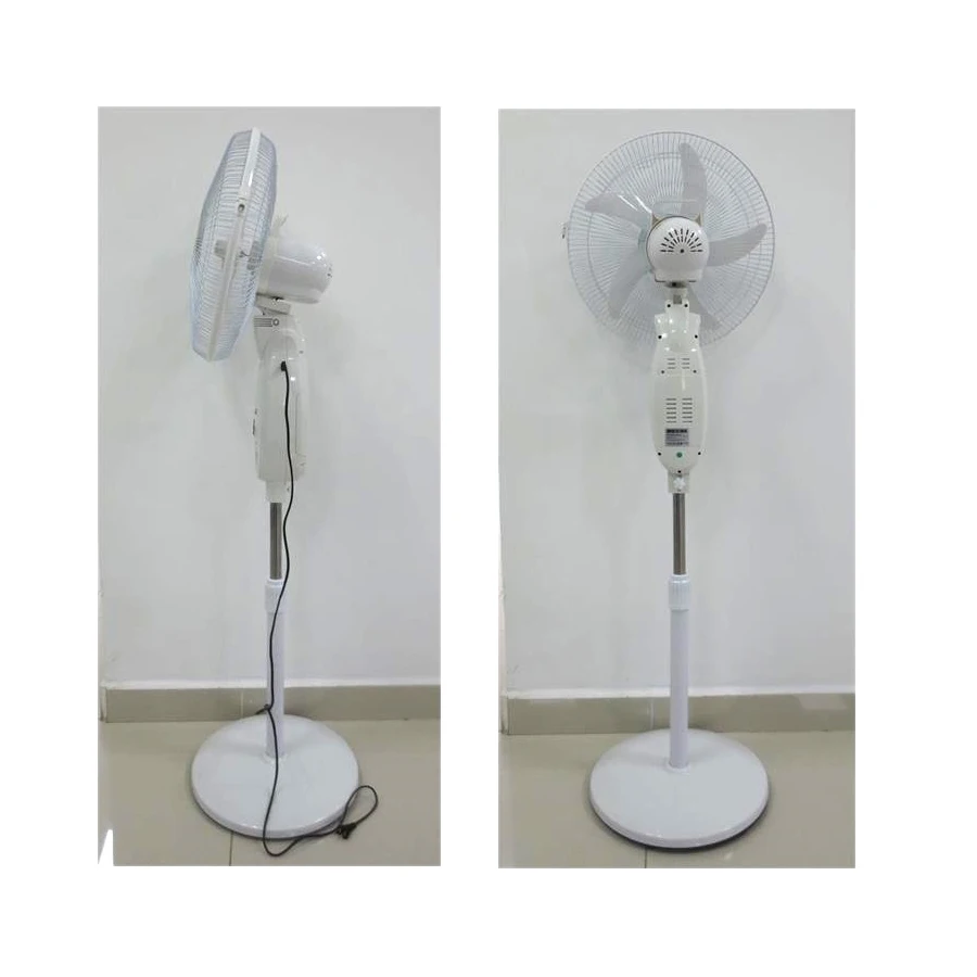 Custom Outdoor 16 inch 12v DC Chinese Industrial Smart USB Stand Floor Electric Solar Air Pedestal Fan with Light
