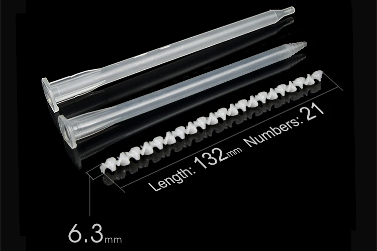 SM 6.3 - 21 Mix Tube Wholesales A1 Plastic Static Mixer Nozzle Mix Tube
