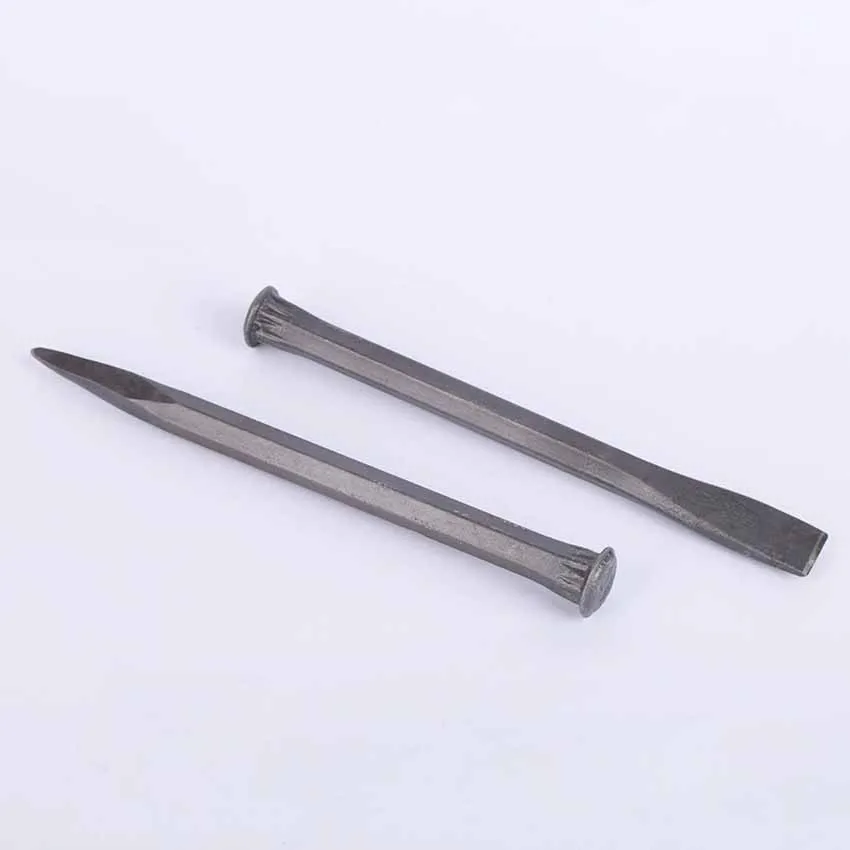 factory whosale carbon steel masonry chisel chisel tool tip flat multi-specification stone chisel