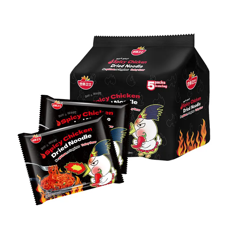 Selling Bags Flavor Mixed Noodles Instant Noodles Exotic Snacks Turkey Noodles Ramen