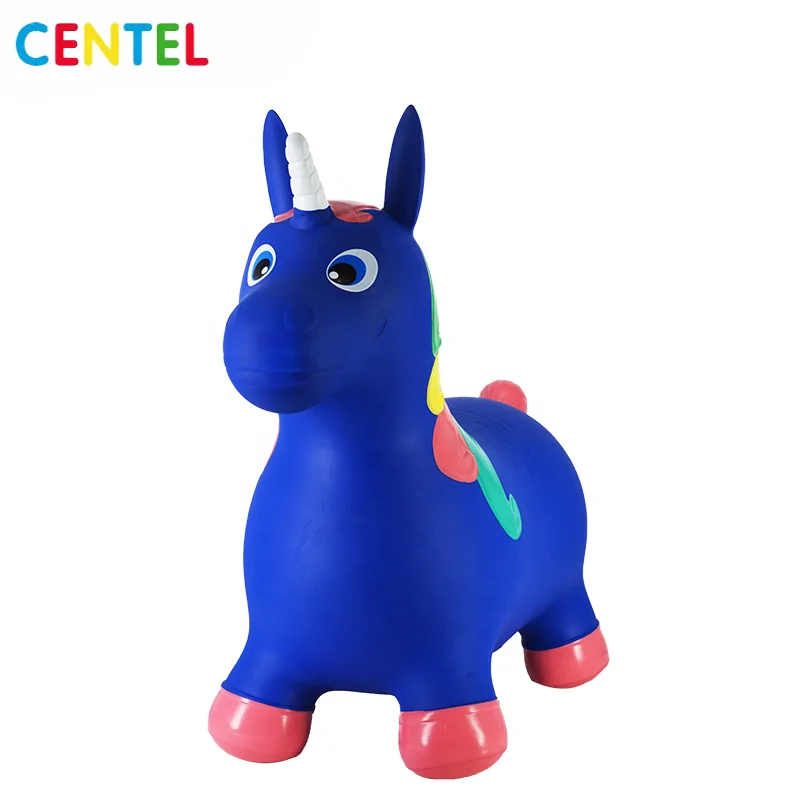 
Inflatable Animal Pvc Jumping Horse Toy 