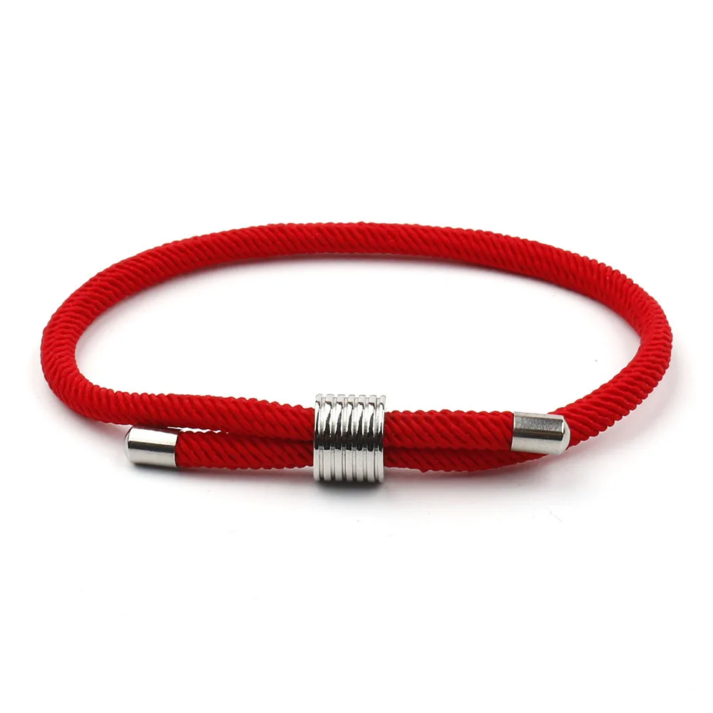 Welwish Popular Red Rope Lucky Adjustable Love Token Bracelet For Girls boys