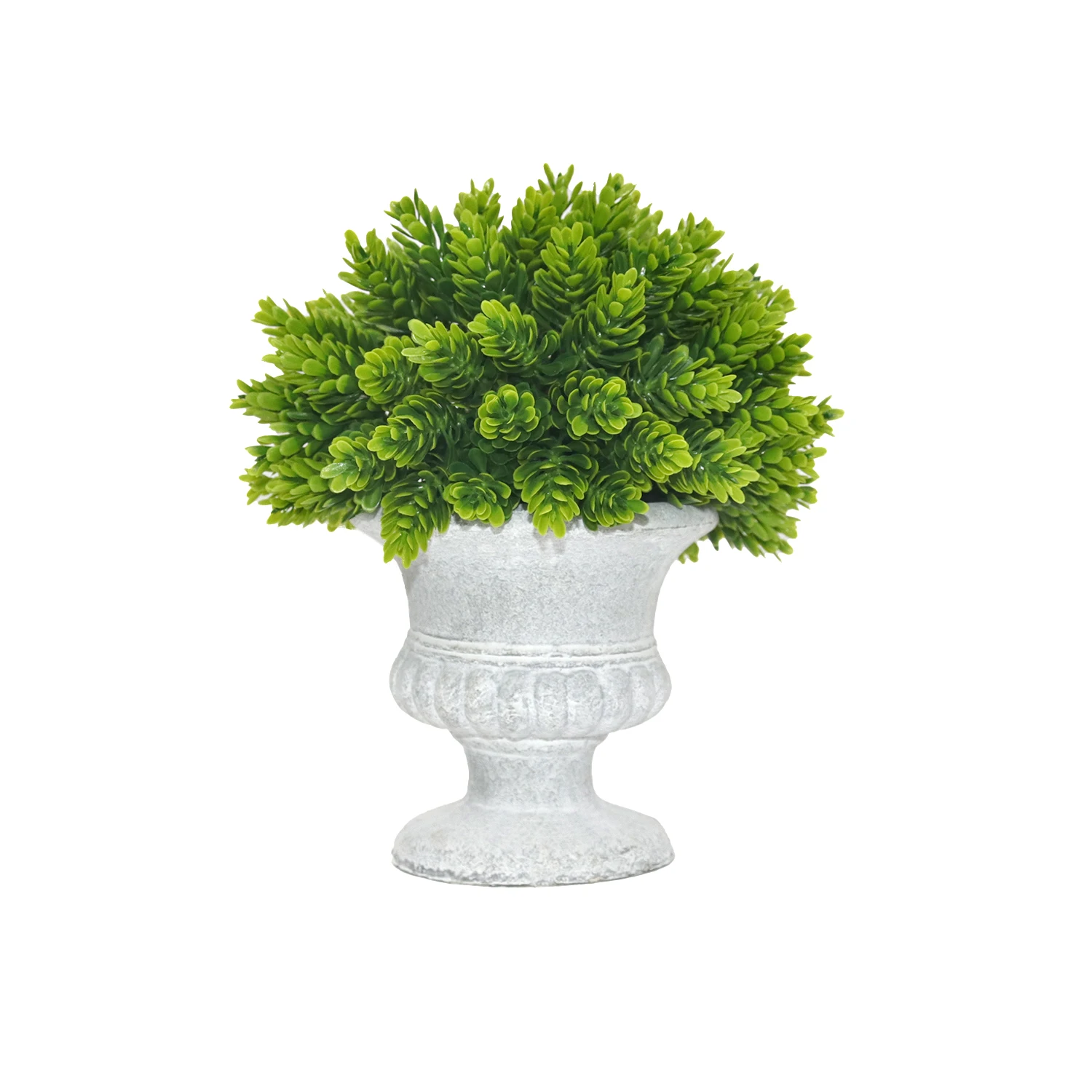 New design mini artificial plants small bonsai potted plant green plastic plant for garden decor