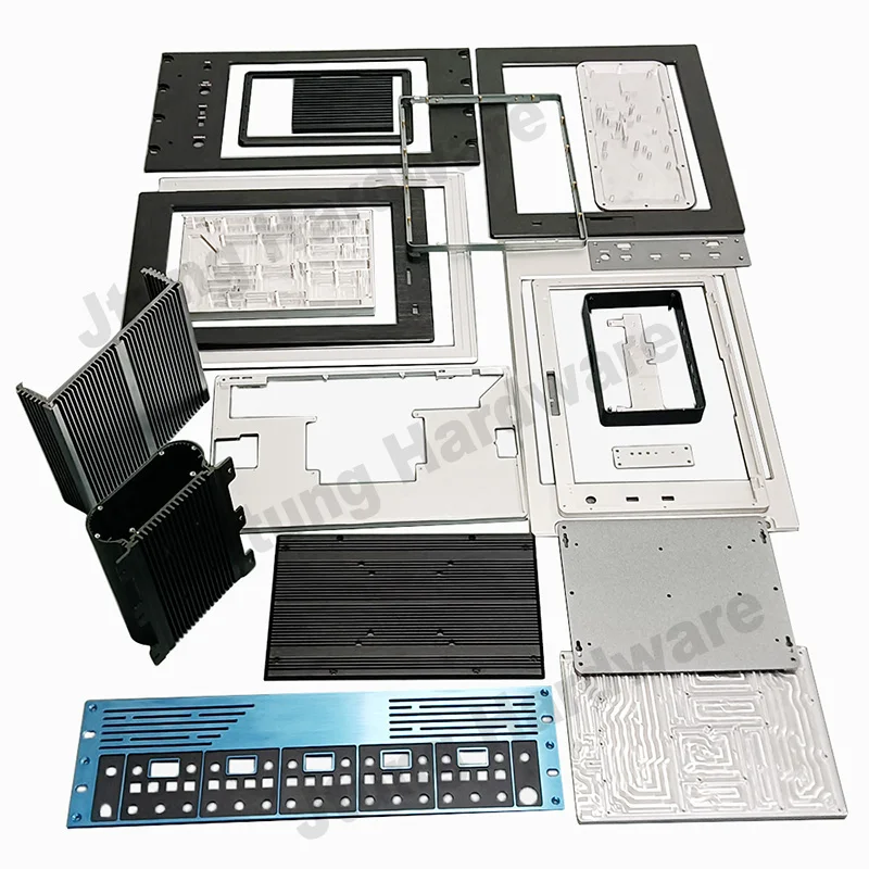 Custom stainless Steel 304 powder coating sheet metal housing Stamping Laser Cutting Machine Spare Part electronic enclosure