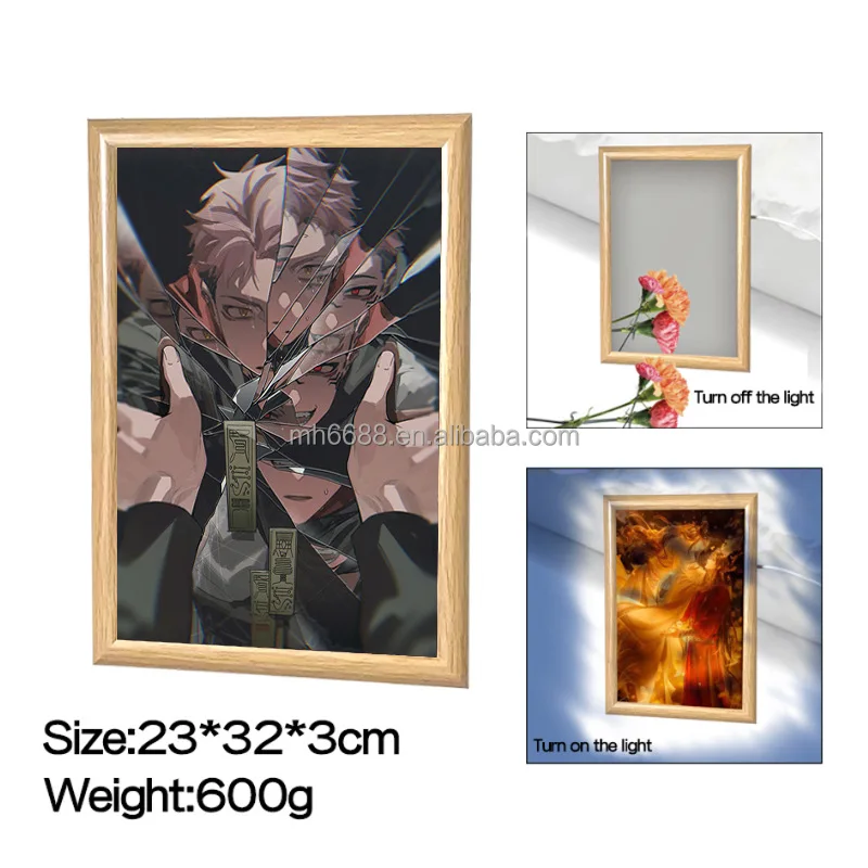 Customizable LED Acrylic Decor Paintings with Backlight Frames for Living Room Customizable Decorative Art No reviews yet