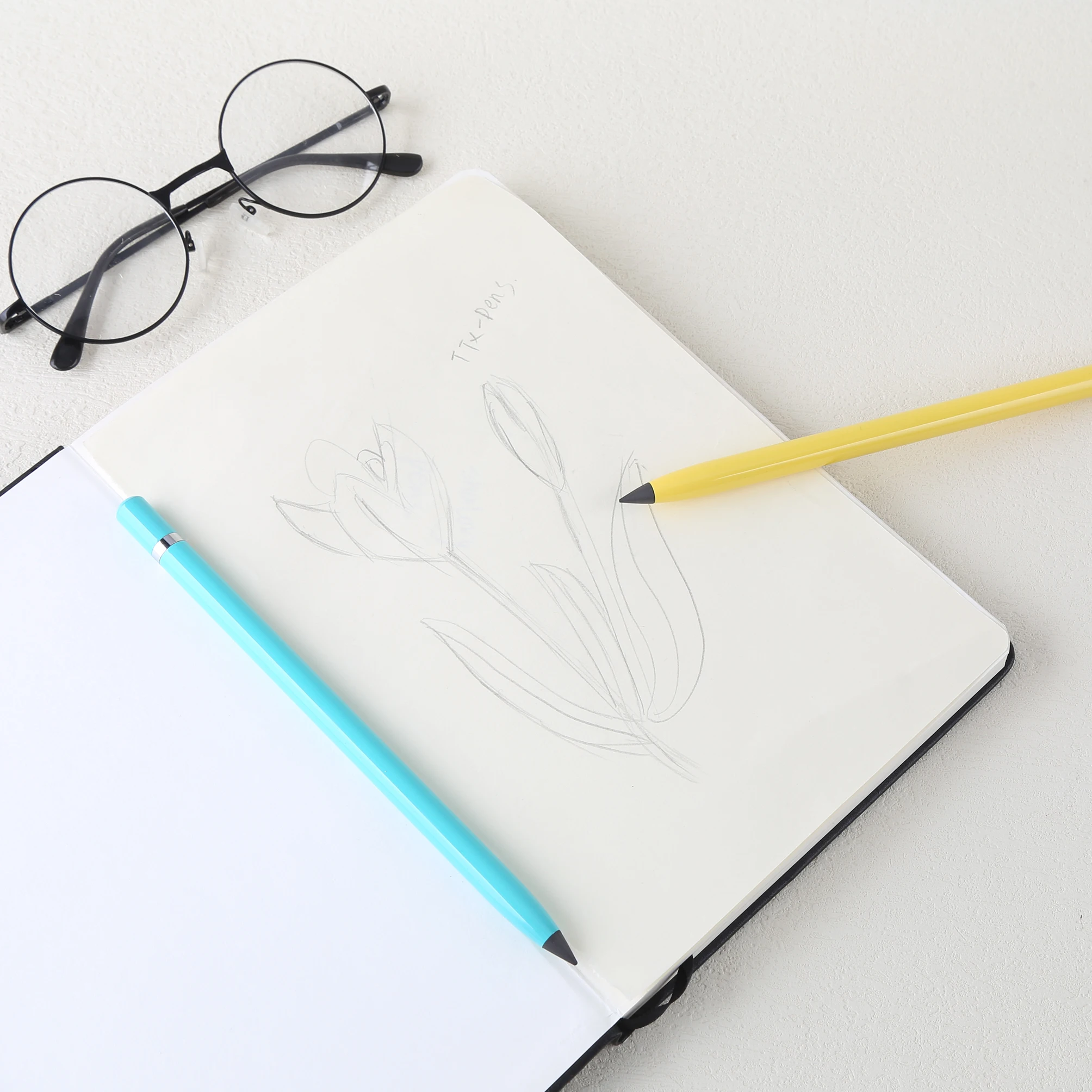 TTX School Stationery Hb Pencil Sketch Painting Replaceable Pencil Head Metal Eternal Pencil