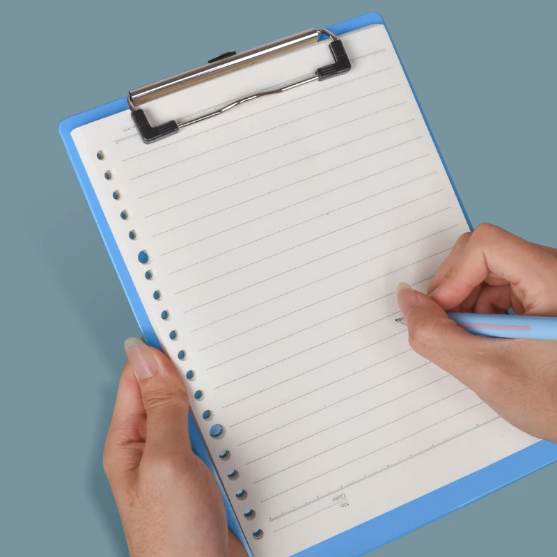 School Supplies Wholesale  Manufacturer Plastic A5 Clipboard