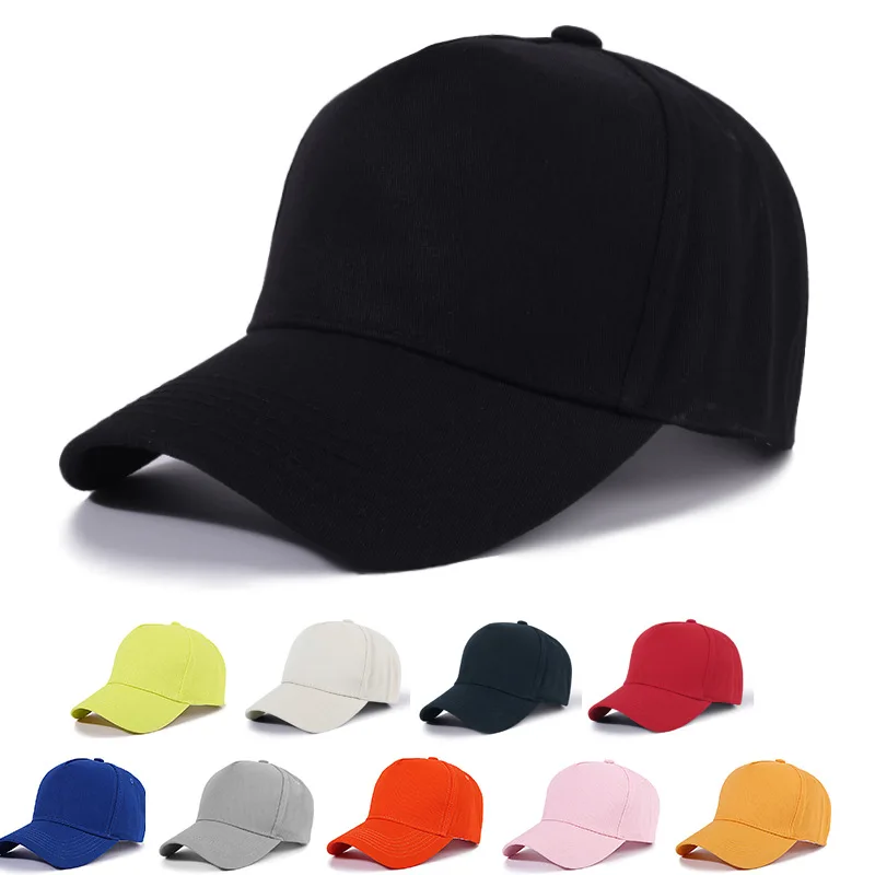 Custom Logo Five-petal cap cotton hard top blank baseball cap