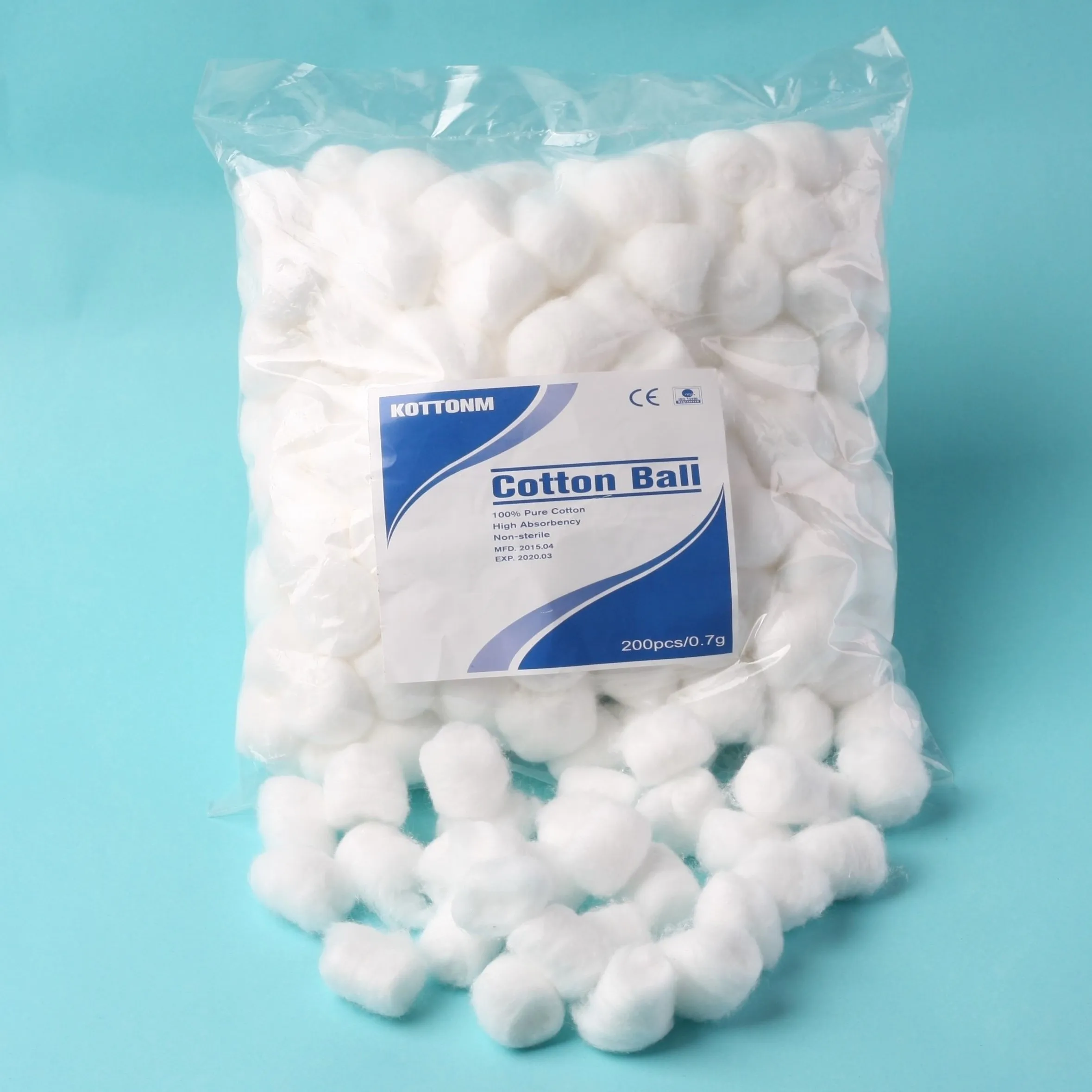 Wholesale 100% Cotton CE Standard Disposable  Dental Medical Small Cotton Ball