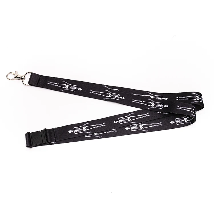 Lanyard manufacturer custom screen printing lanyard sublimation rainbow colors printing neck lanyard with logo