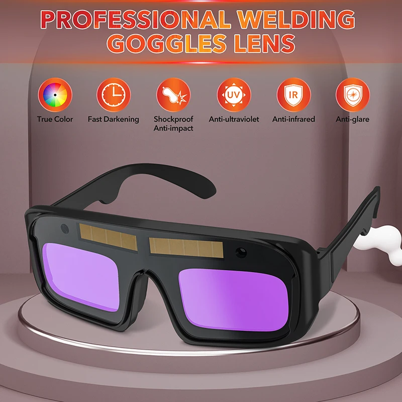TRQ Factory Production of protective Solar Auto-darkening welding glasses welding goggles