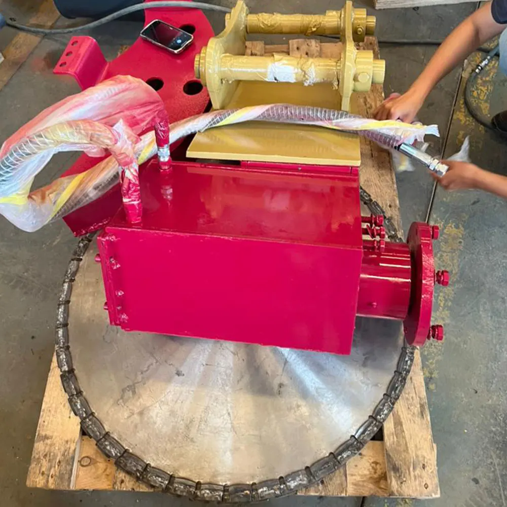 Monde High Standard Rock Saw 5-8ton Concrete Saw Used in Excavator for Low Sale