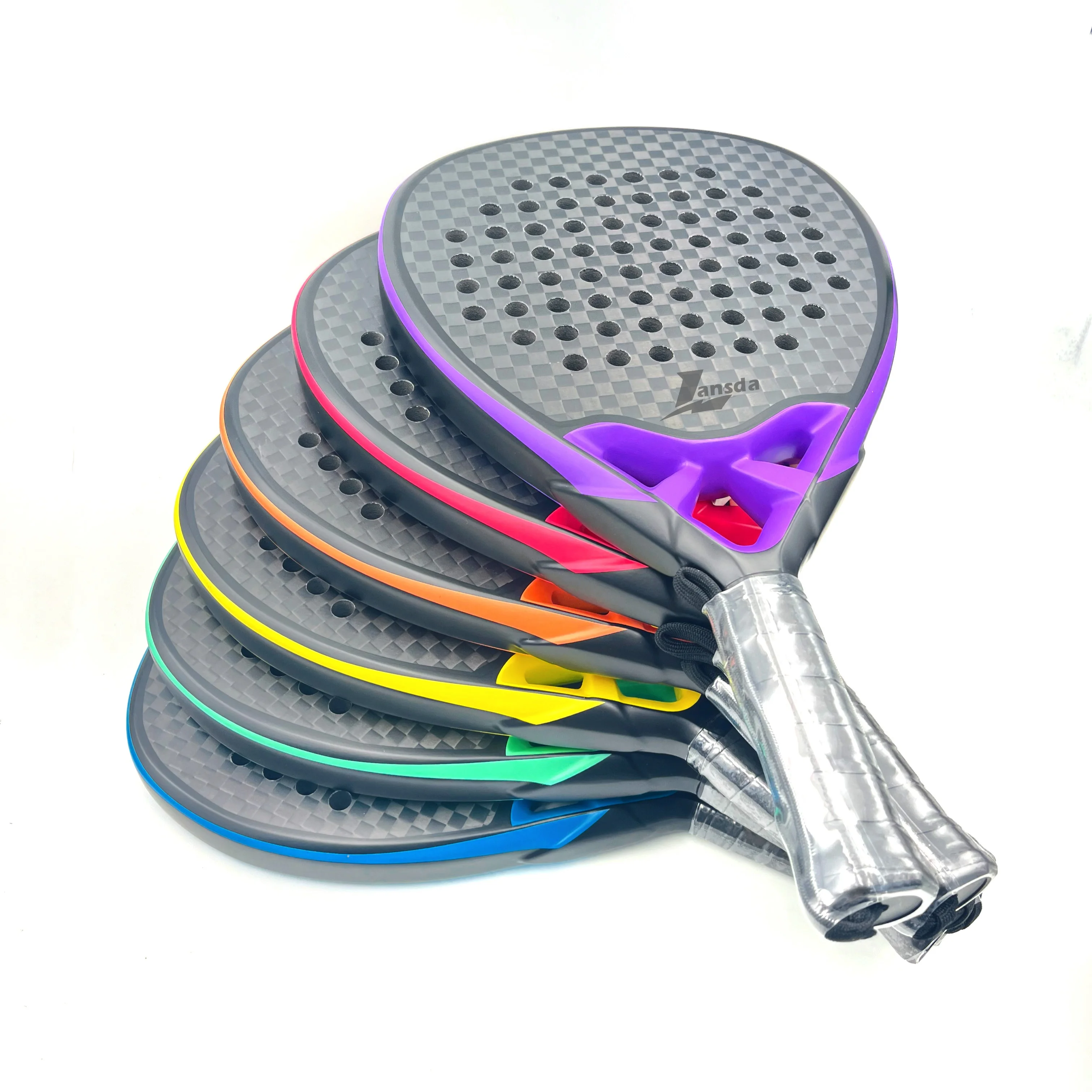 New Arrival High Quality 12K Carbon Padel Racket Racquet And Padel Shovel For Professional Player