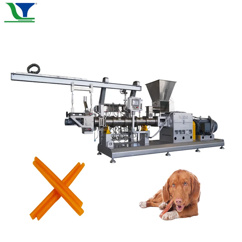 Extruder Dog Chew Dog Pet Chews Machine Wet Pet Food Pellet Processing Make Extruder