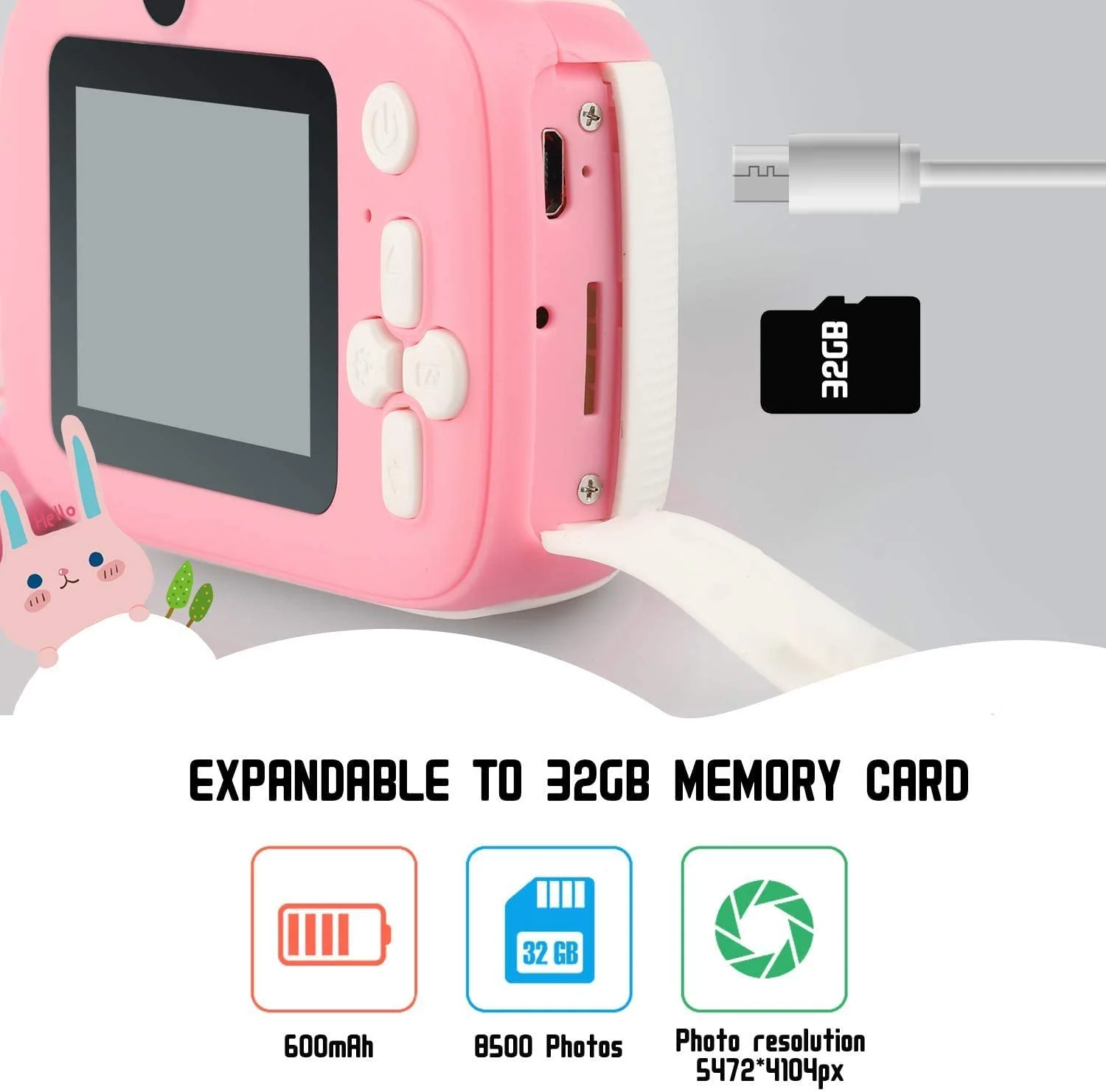 Hot portable 2 Inch screen take Phote Video gamesToys Camera for boys Girls  kids Digital Cameras