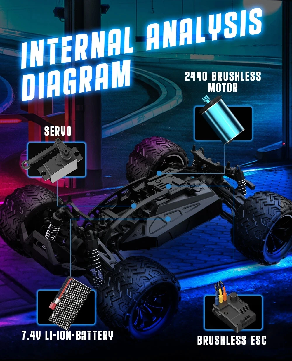 1:14 Full Scale High Speed Remote control Toy Cars Monster Truck 4WD Off-Road Climbing Racing RC Car with Rado control