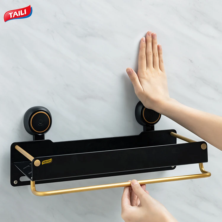 New Design Multifunctional Strong Bearing Kitchen Rack Wall Mounted Kitchen Spice And Towel Holders