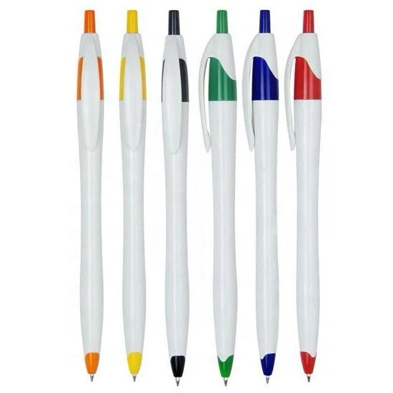 customizezd logo promotional cheap retractable plastic custom pens ballpoint pens 0.5 tips classic disposable logo pen