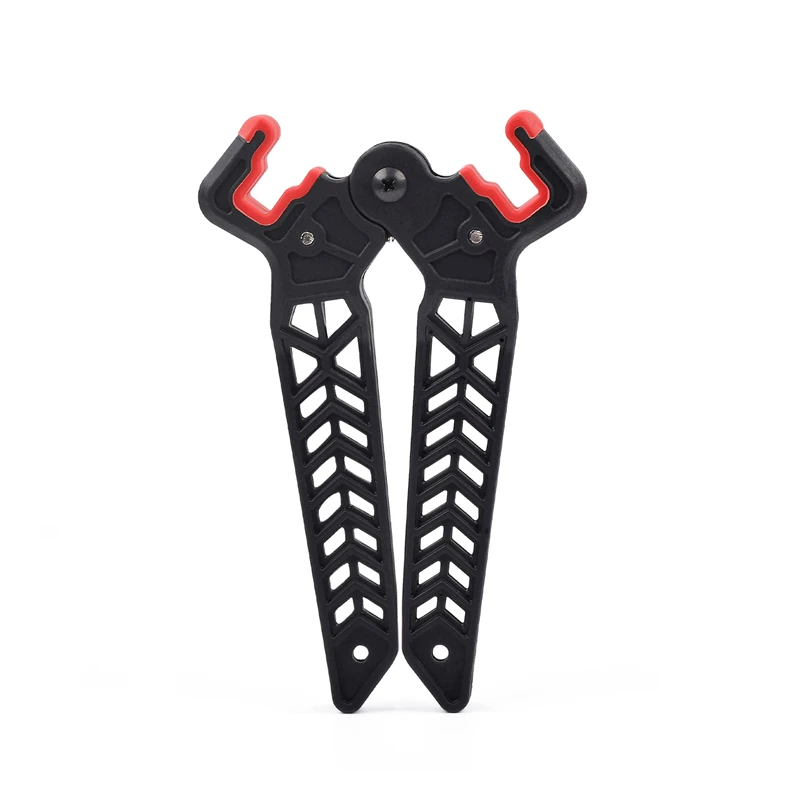 Elong Outdoor Red Compound Bow Stand for Archery Bow Hunting