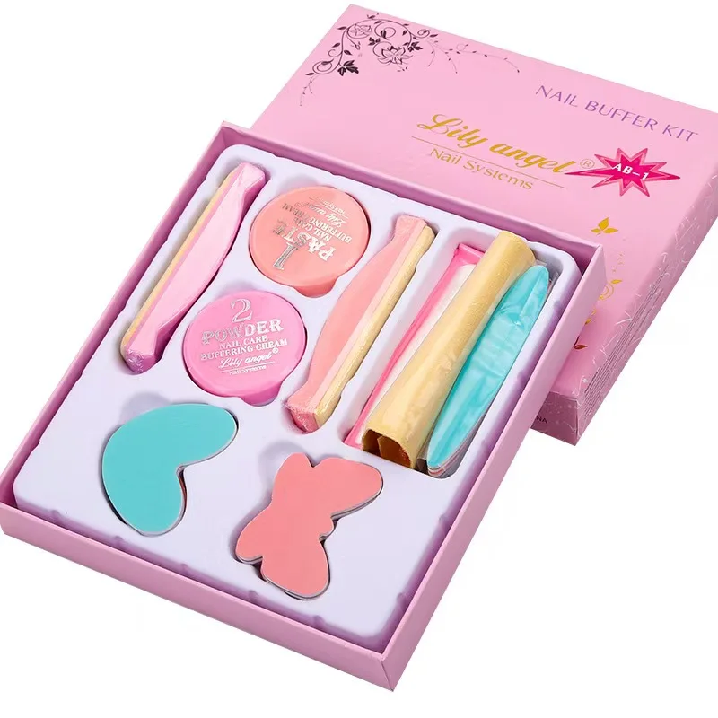 Nail Art Waxing Polishing Set  A Complete Set Of Novice Nail Polish Glue  Tools Manicure Care Nail Polish Wax Set