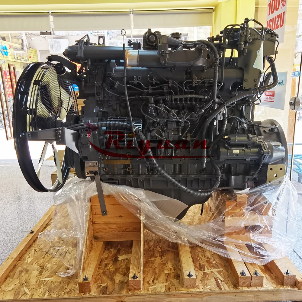 Настоящий японский 6WG1 GB3 Электрический Топливный двигатель ZX890-5A ZX870-3 SY485 6WG1XKSC дизельный в сборе для