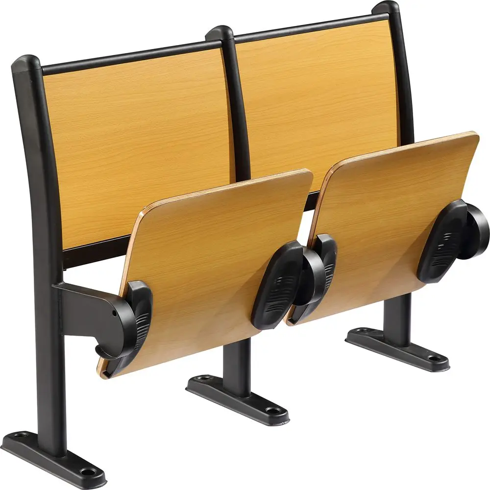 
SD-S-032 Folding Wooden University Chairs With Tablet Bench, University School Chairs And Tables School Chairs And Tables 