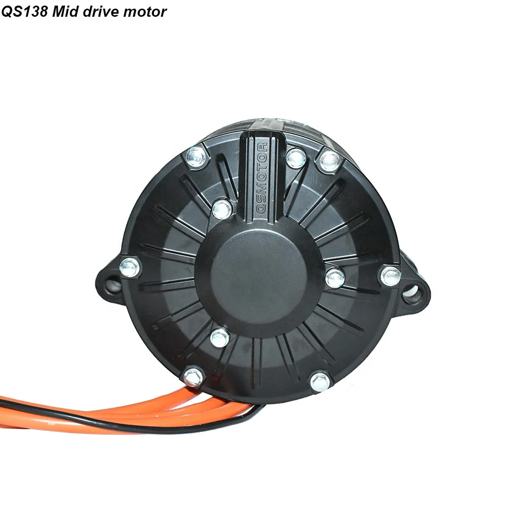 electric atv dirtbike motorcycle upgrade mid drive motor part qs motor 138 3000 watt central motor qs138 70h v2 for dirt bike