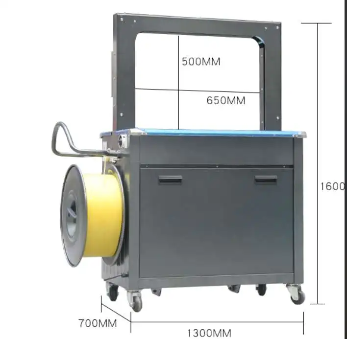 Automatic high speed carton box packing strapping machine manufacturer