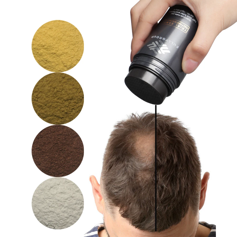 FULLY Organic Hair Products Wholesale Hot Selling Natural Keratin Private Label Hair Building Fibers Powder