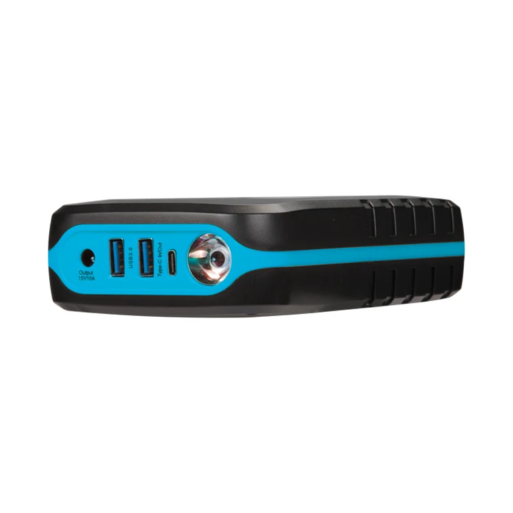 Engine Start with LCD Display 4-Cell 15000mAh Lithium Battery Built-in Portable Jump Starter
