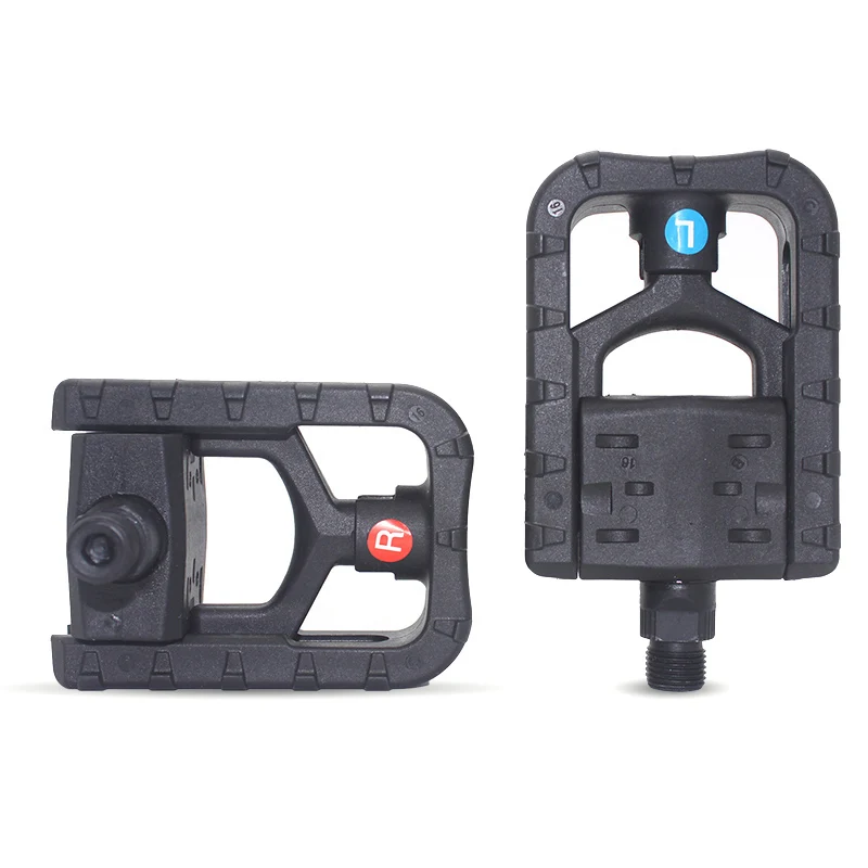 JOYSUN Custom Bike Pedals Reflective Strip Design Foldable Pedals For High Quality Road Mountain Bikes