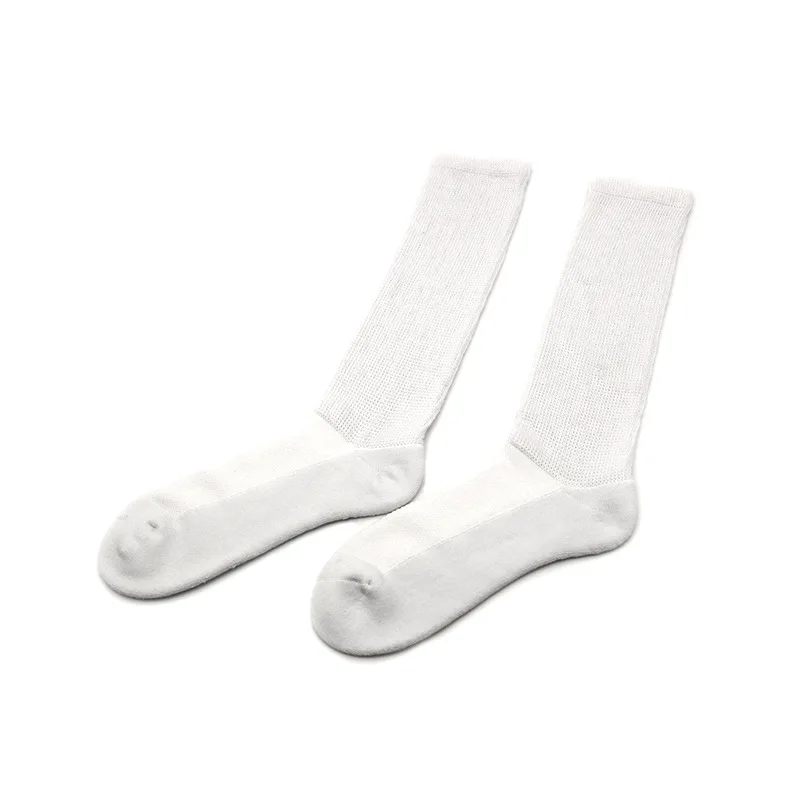 comfortable bamboo fiber loose diabetic socks for edema diabetes