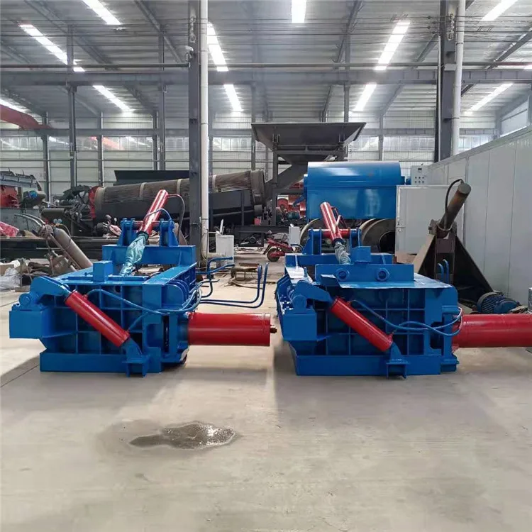 160 Tons Scrap Metal Balers Iron Press Machine For Scrap Metal