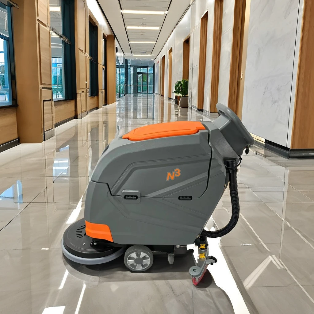 Pennon Battery Floor Washing Machine N3 Scrubber Drier Walk Behind Scrubber Dryer