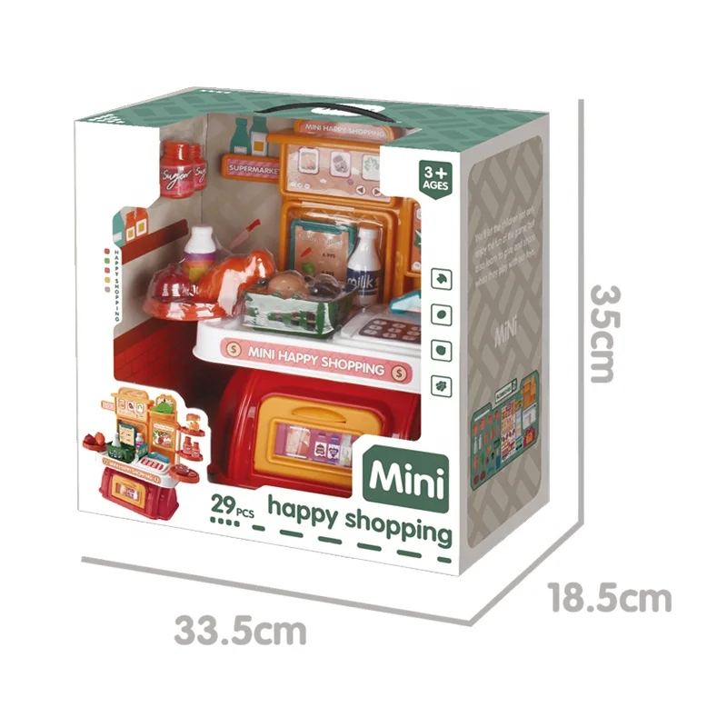 Hot Selling Mini Happy Home Supermarket Toys Kitchen Doctor Girl Makeup Boys Tool Set For Kids