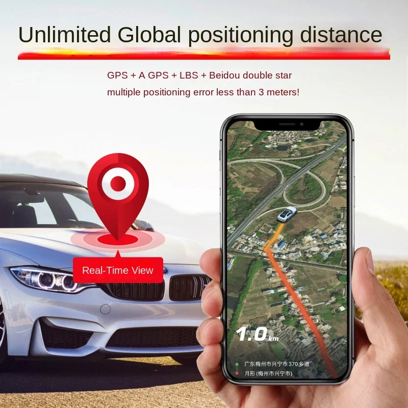 motorcycle car bike anti-theft child elder Anti-lost smart watch with  location mini gps locator