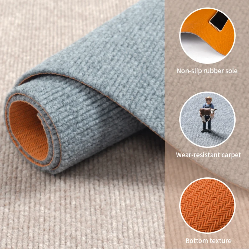 2024 Hot Sale Jacquard Carpet Best Price Non Needle Punched for Hotel Decorate Office Hall Indoor Corridor Area Jacquard Carpet