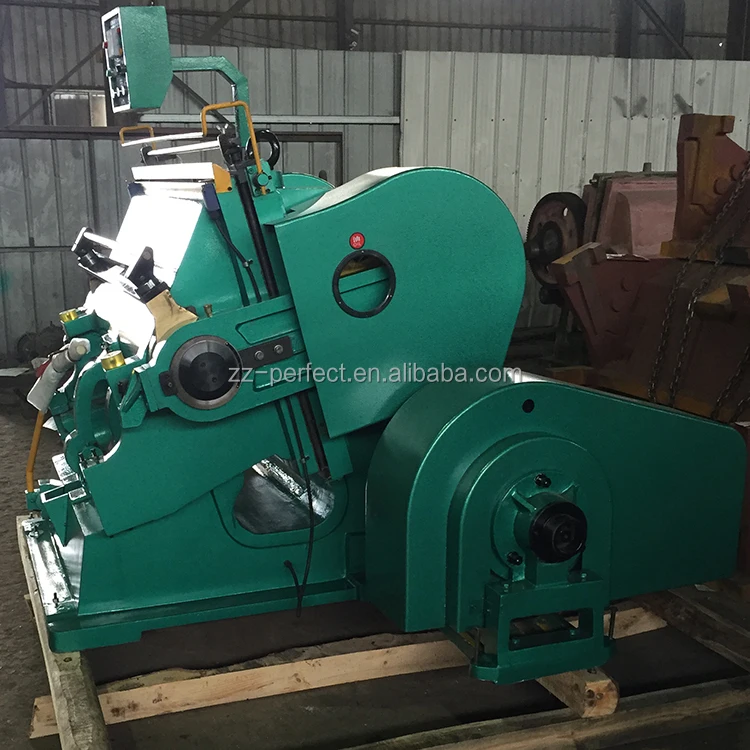 Good quality used manual plastic sheet cardboard die cutting machine