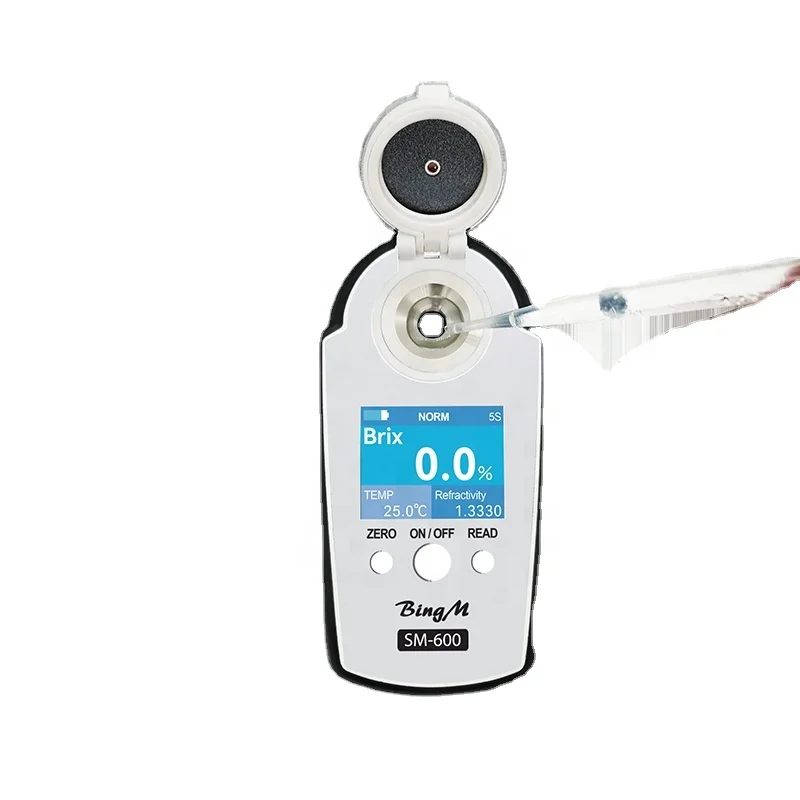 China Manufacturer Digital Refractermeter Hand-held refractometer brix convenient refractometer