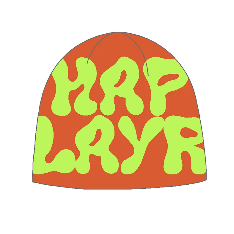 Oem пользовательский логотип унисекс акриловая жаккардовая зимняя шапка с черепом вязаная спортивная Лыжная шапка без манжет