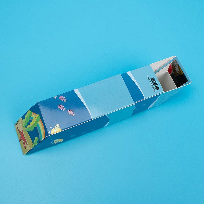 Folding Physics Educational STEM Experiment Toy DIY Foldable Mini Cardboard Paper Telescopic Periscope Teaching Tools