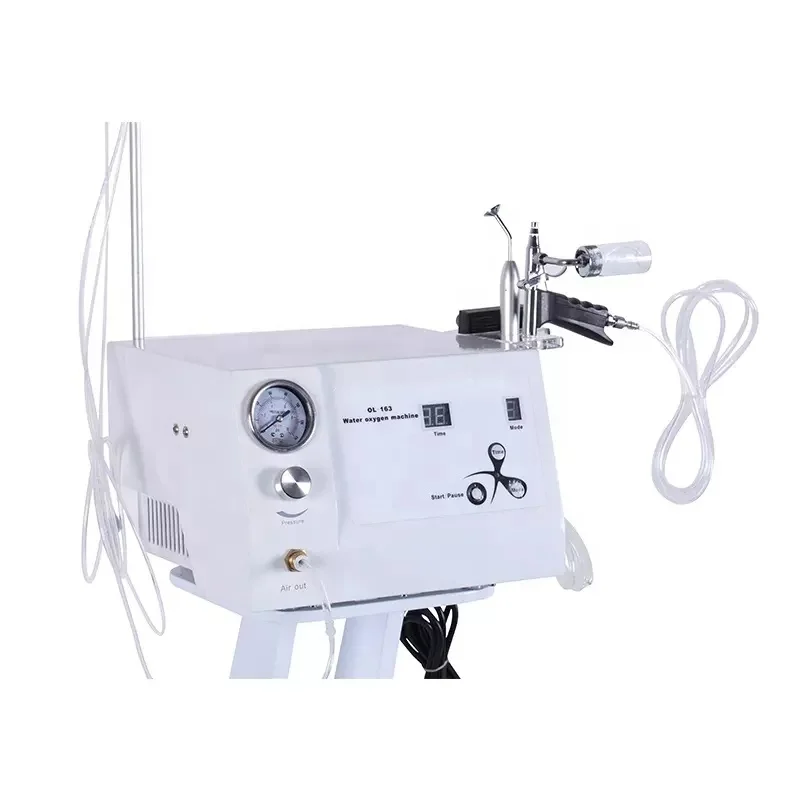 High Quality 3 in 1 Hydrodermabrasion Wrinkle Removal Facial Care Oxygen Facial Jet Peel Device Water Oxygen Jet Peel Machine