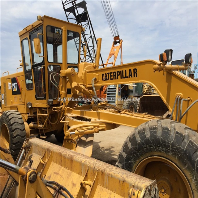 Japan made 14g used motor grader cat 140h motoniveladora caterpillar 140h