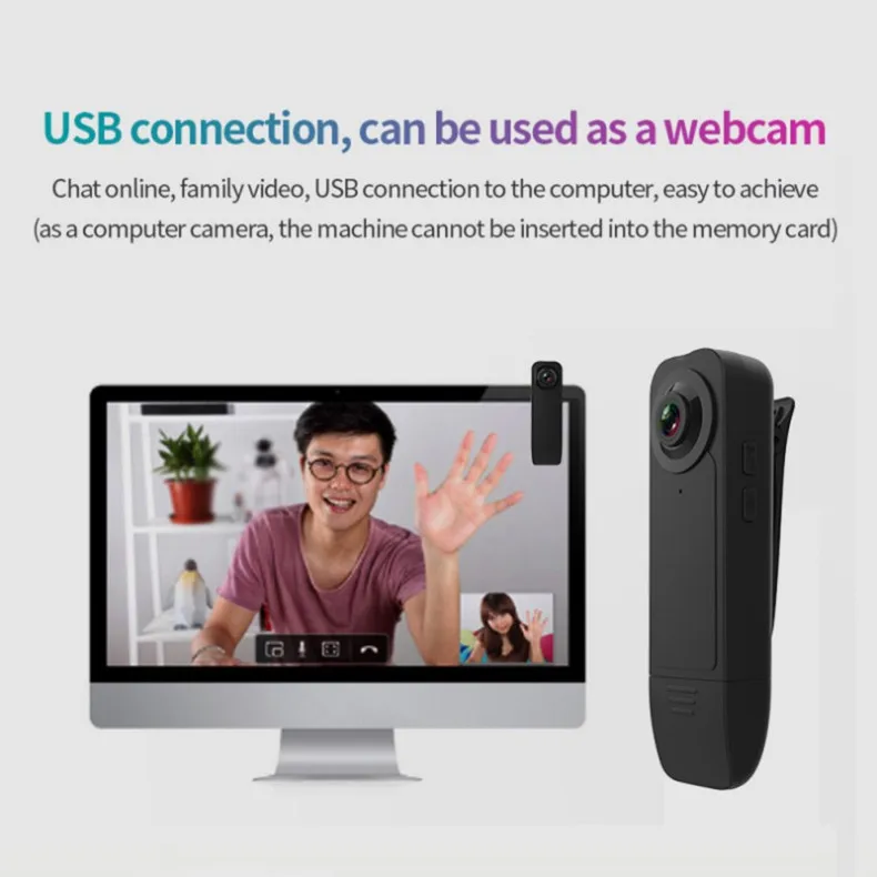 A18mini camcorder for law enforcement recording personal security wireless mini security digital camera
